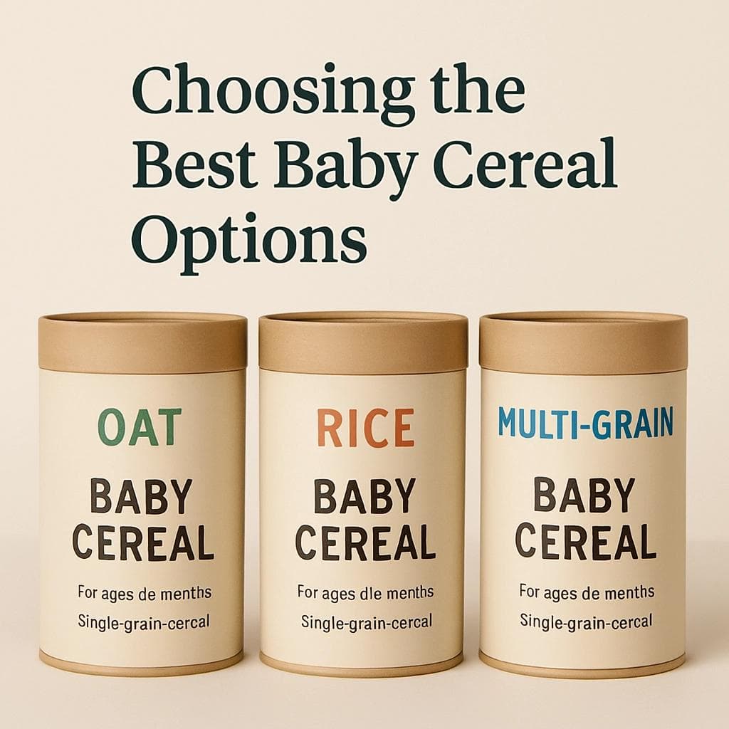 Choosing the best baby foods